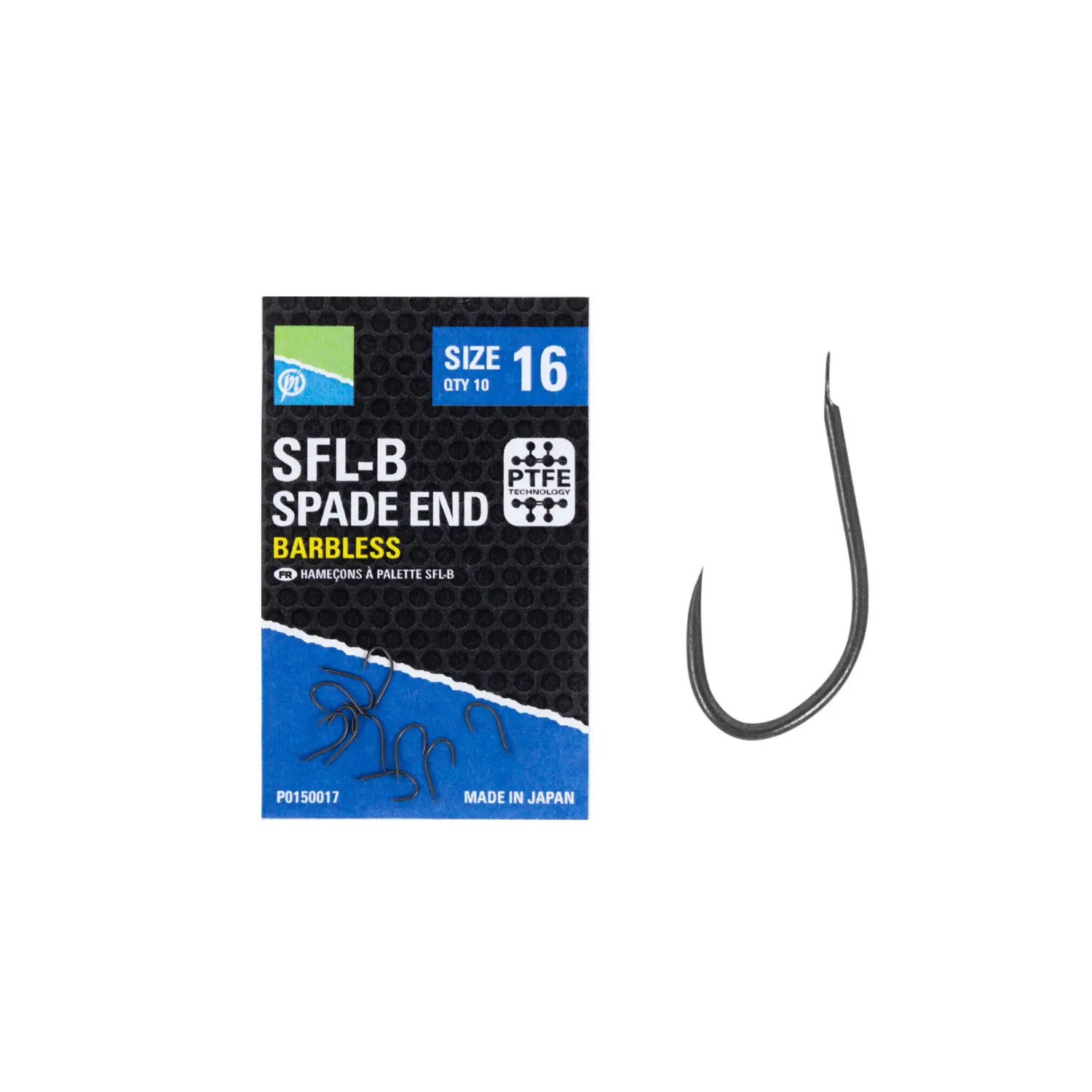 Hooks Preston SFL-B Size 14 Spade End 3 Hooks Preston SFL-B Size 14 Spade End